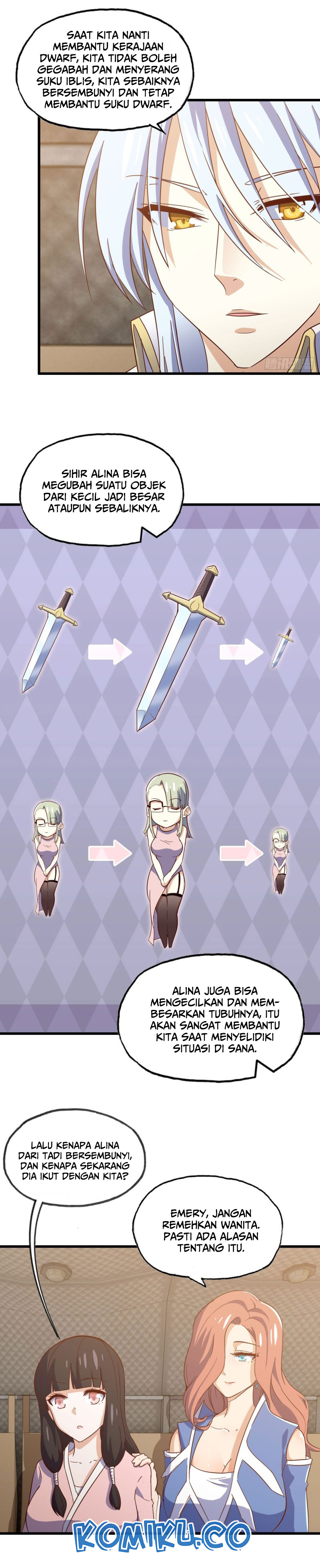 My Wife is a Demon Queen Chapter 196 Bahasa Indonesia