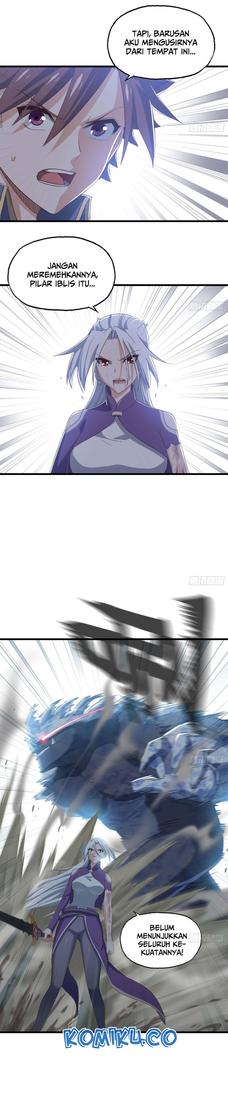 My Wife is a Demon Queen Chapter 206 Bahasa Indonesia