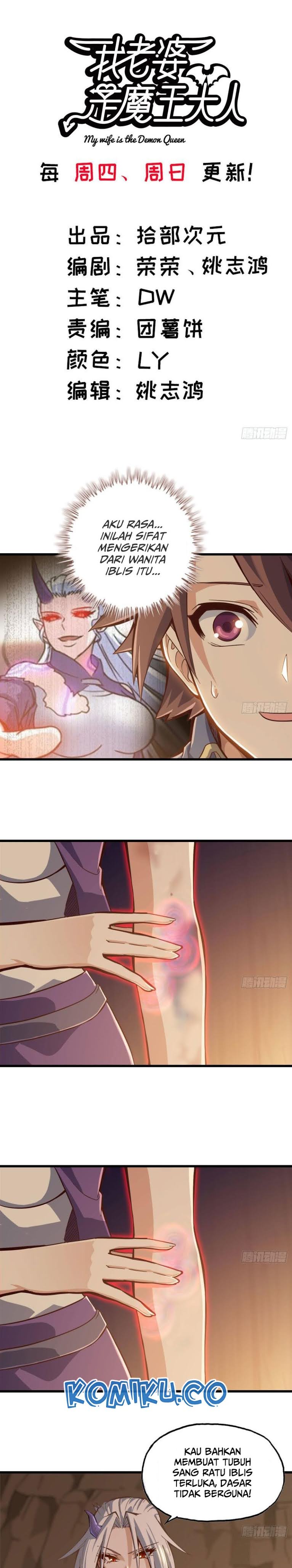 My Wife is a Demon Queen Chapter 213 Bahasa Indonesia