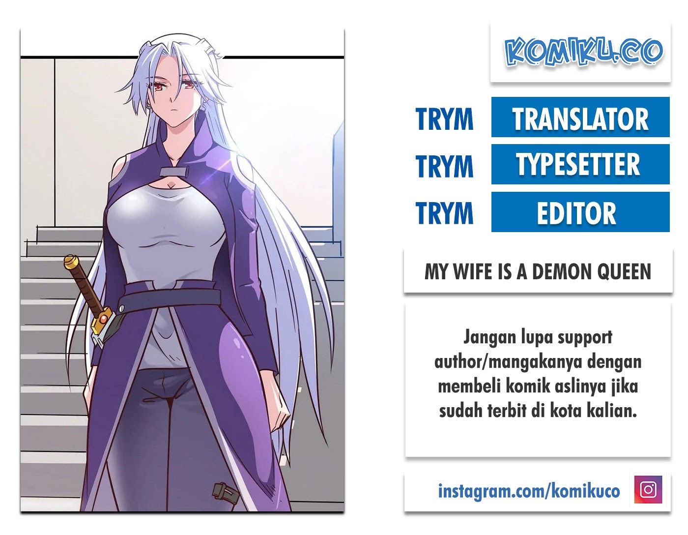 My Wife is a Demon Queen Chapter 236 Bahasa Indonesia