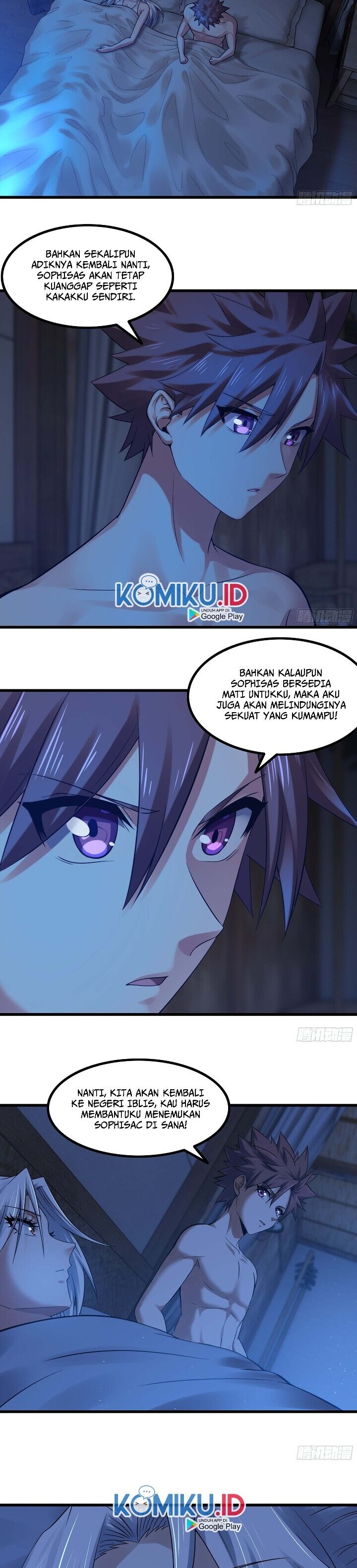 My Wife is a Demon Queen Chapter 317 Bahasa Indonesia