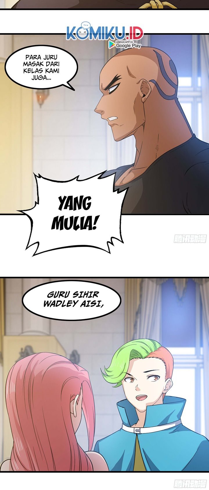 My Wife is a Demon Queen Chapter 322 Bahasa Indonesia