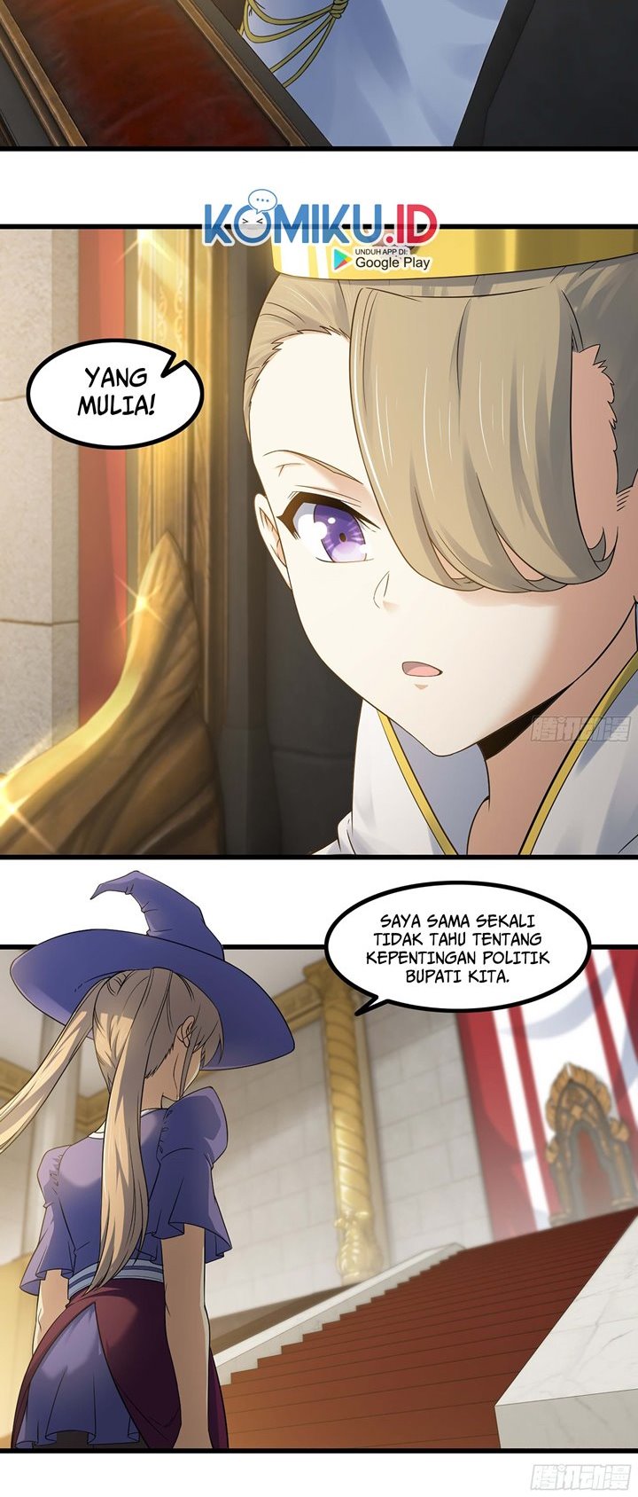 My Wife is a Demon Queen Chapter 322 Bahasa Indonesia