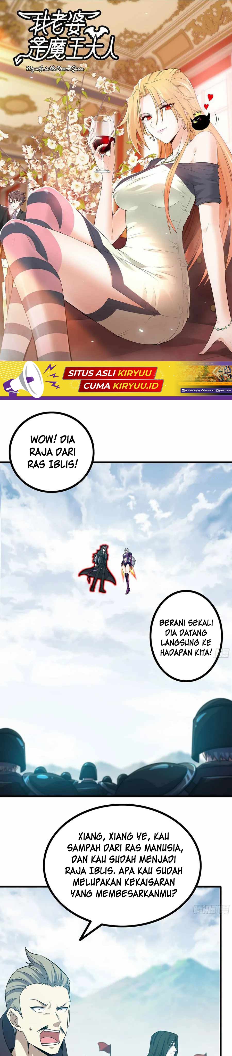 My Wife is a Demon Queen Chapter 382 Bahasa Indonesia