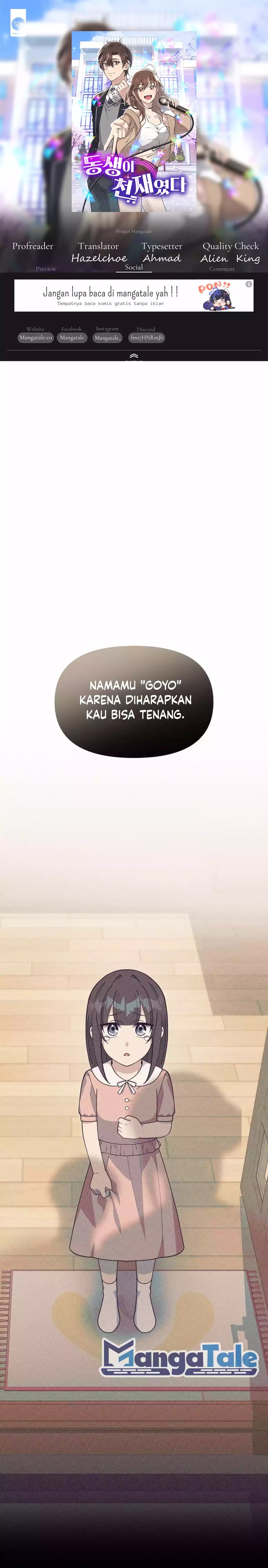 My Younger Sister Was a Genius Chapter 40 Bahasa Indonesia