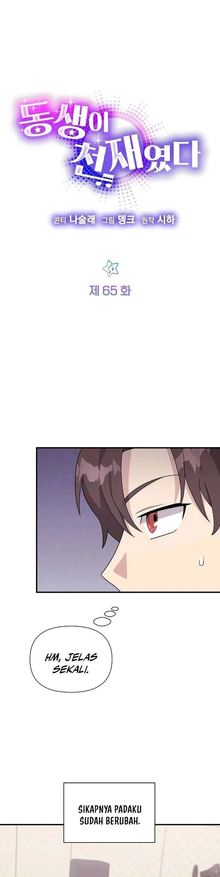 My Younger Sister Was a Genius Chapter 65 Bahasa Indonesia