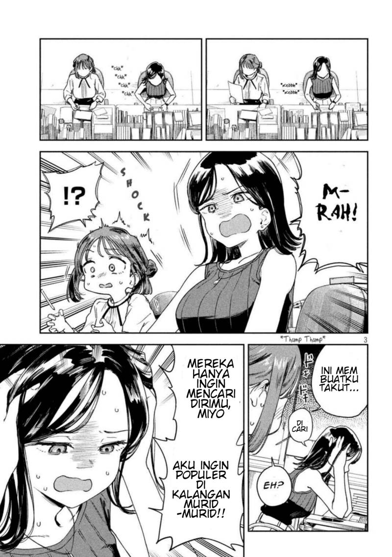 Myou-chan-sensei wa Kaku Katariki Chapter 04 Bahasa Indonesia