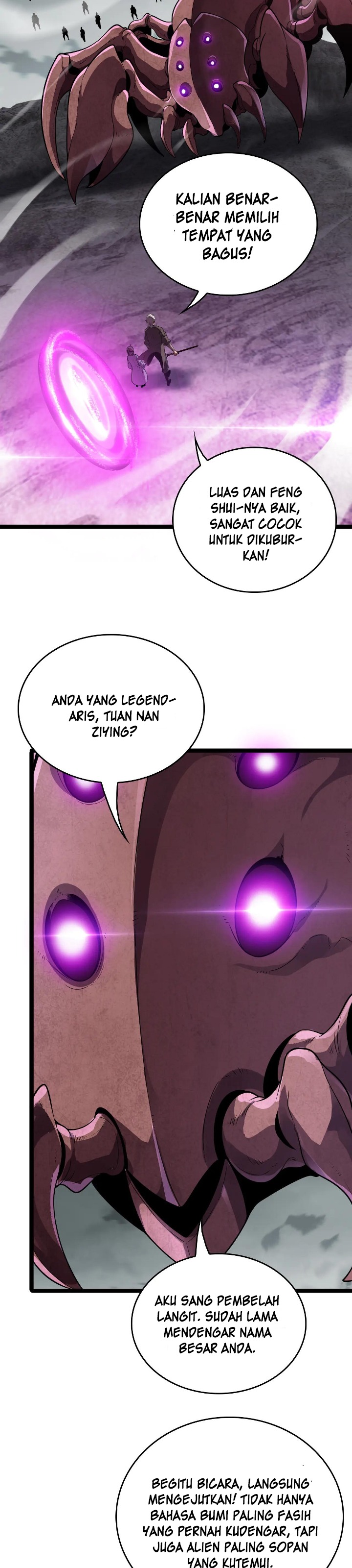 Myriad Tribes Invasion: Rearguard’s Resolute Unity Chapter 44 Bahasa Indonesia
