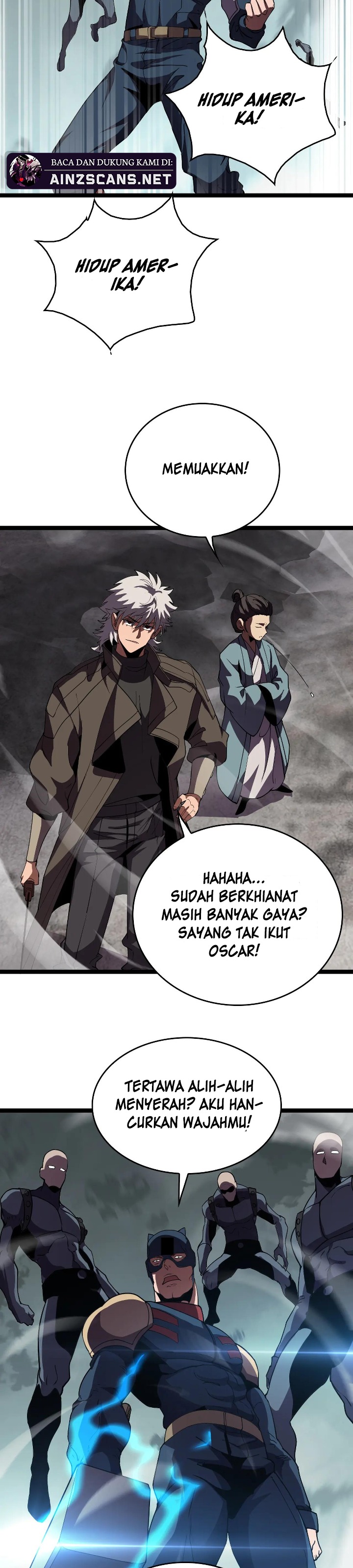 Myriad Tribes Invasion: Rearguard’s Resolute Unity Chapter 44 Bahasa Indonesia