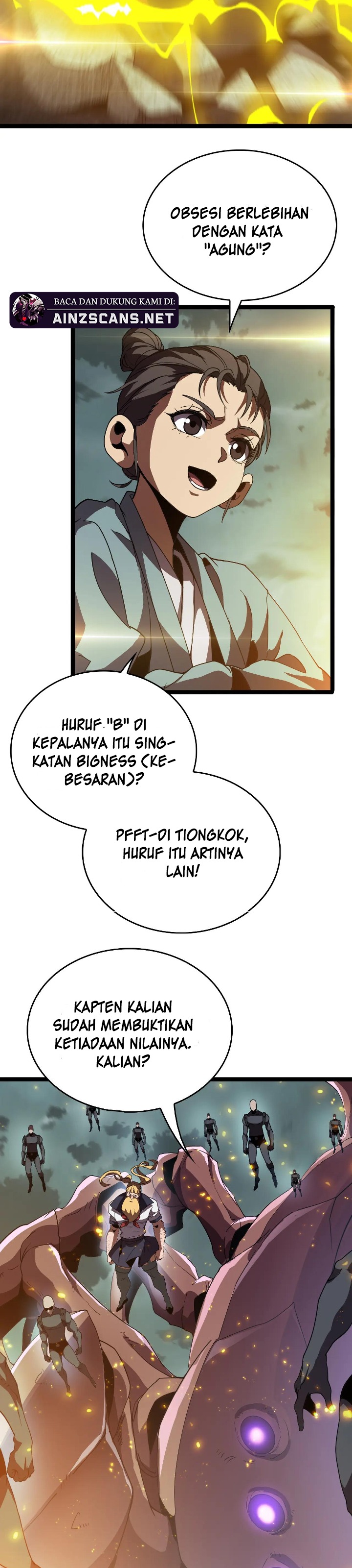 Myriad Tribes Invasion: Rearguard’s Resolute Unity Chapter 44 Bahasa Indonesia