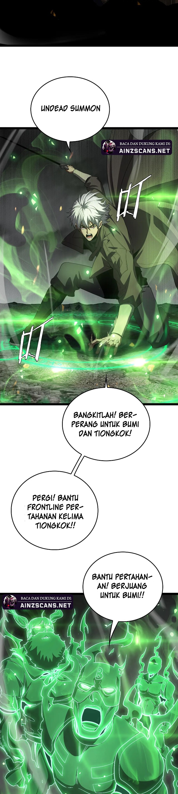 Myriad Tribes Invasion: Rearguard’s Resolute Unity Chapter 44 Bahasa Indonesia