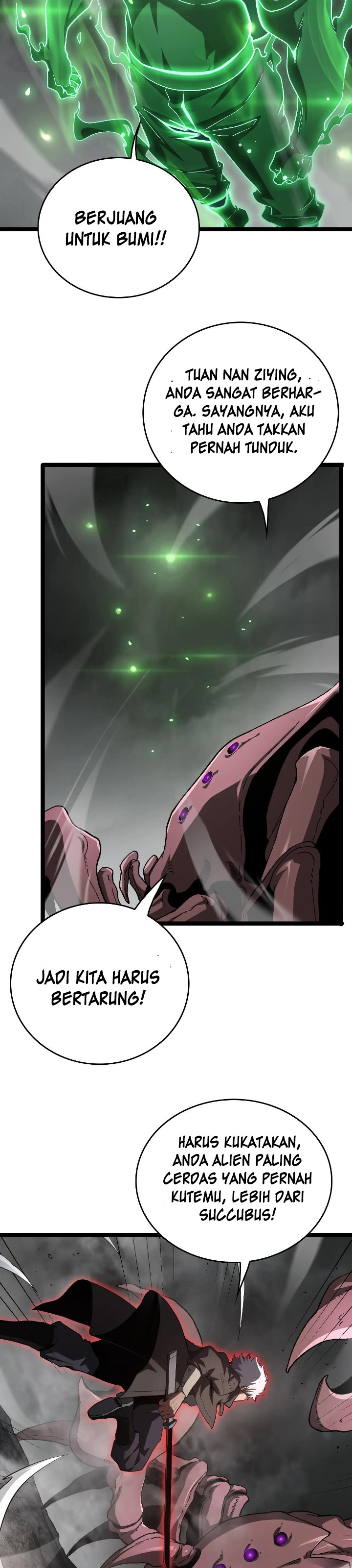 Myriad Tribes Invasion: Rearguard’s Resolute Unity Chapter 44 Bahasa Indonesia