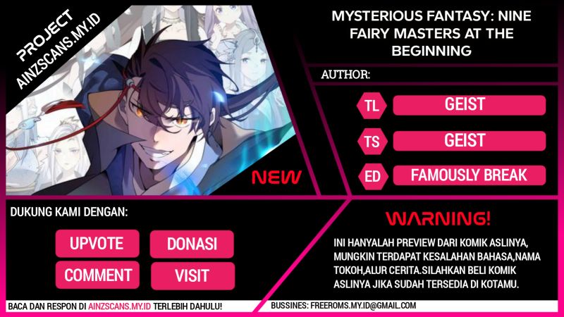 Mysterious Fantasy: Nine Fairy Masters at the Beginning chapter 2