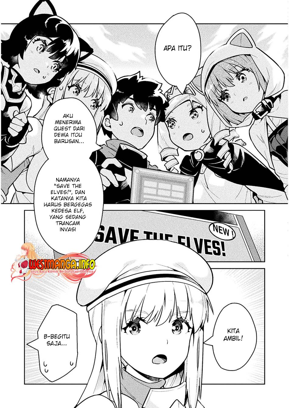 NEET dakedo Hello Work ni Ittara Isekai ni Tsuretekareta chapter 40