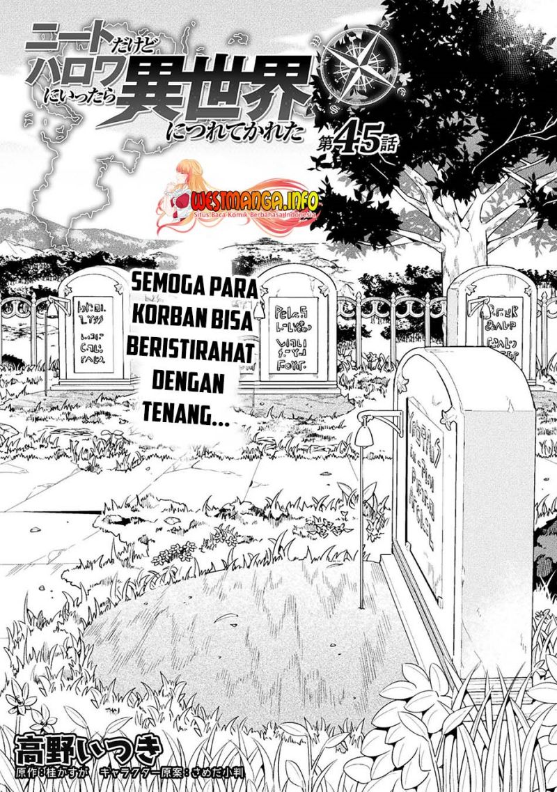 NEET dakedo Hello Work ni Ittara Isekai ni Tsuretekareta chapter 45