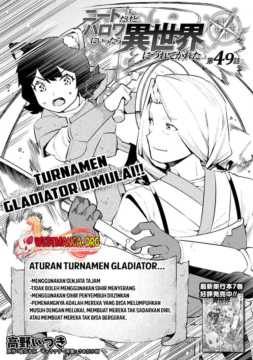 NEET dakedo Hello Work ni Ittara Isekai ni Tsuretekareta chapter 49