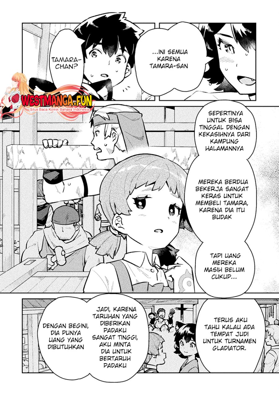 NEET dakedo Hello Work ni Ittara Isekai ni Tsuretekareta Chapter 52 Bahasa Indonesia