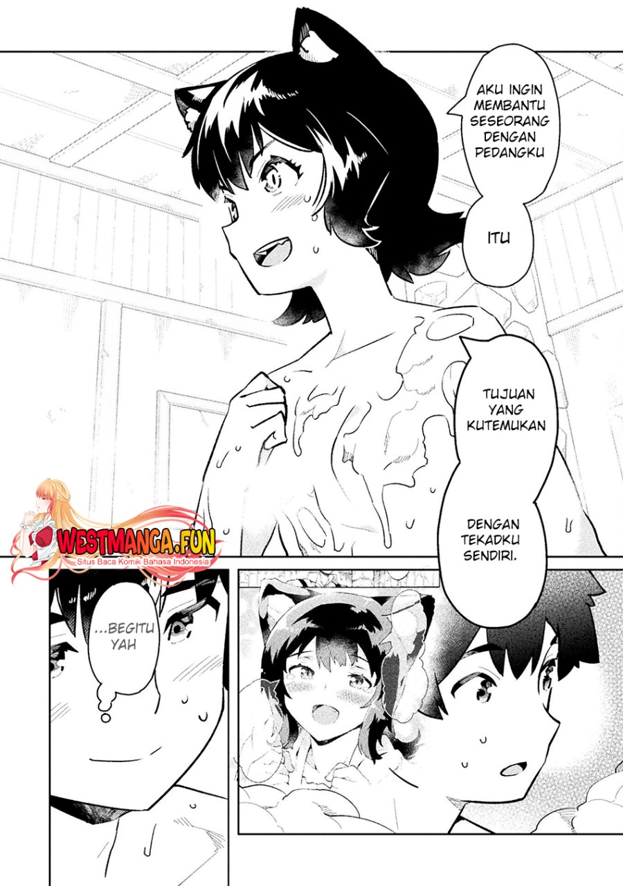 NEET dakedo Hello Work ni Ittara Isekai ni Tsuretekareta Chapter 52 Bahasa Indonesia