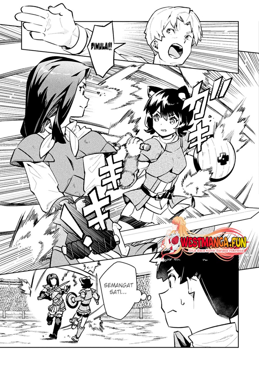 NEET dakedo Hello Work ni Ittara Isekai ni Tsuretekareta Chapter 52 Bahasa Indonesia