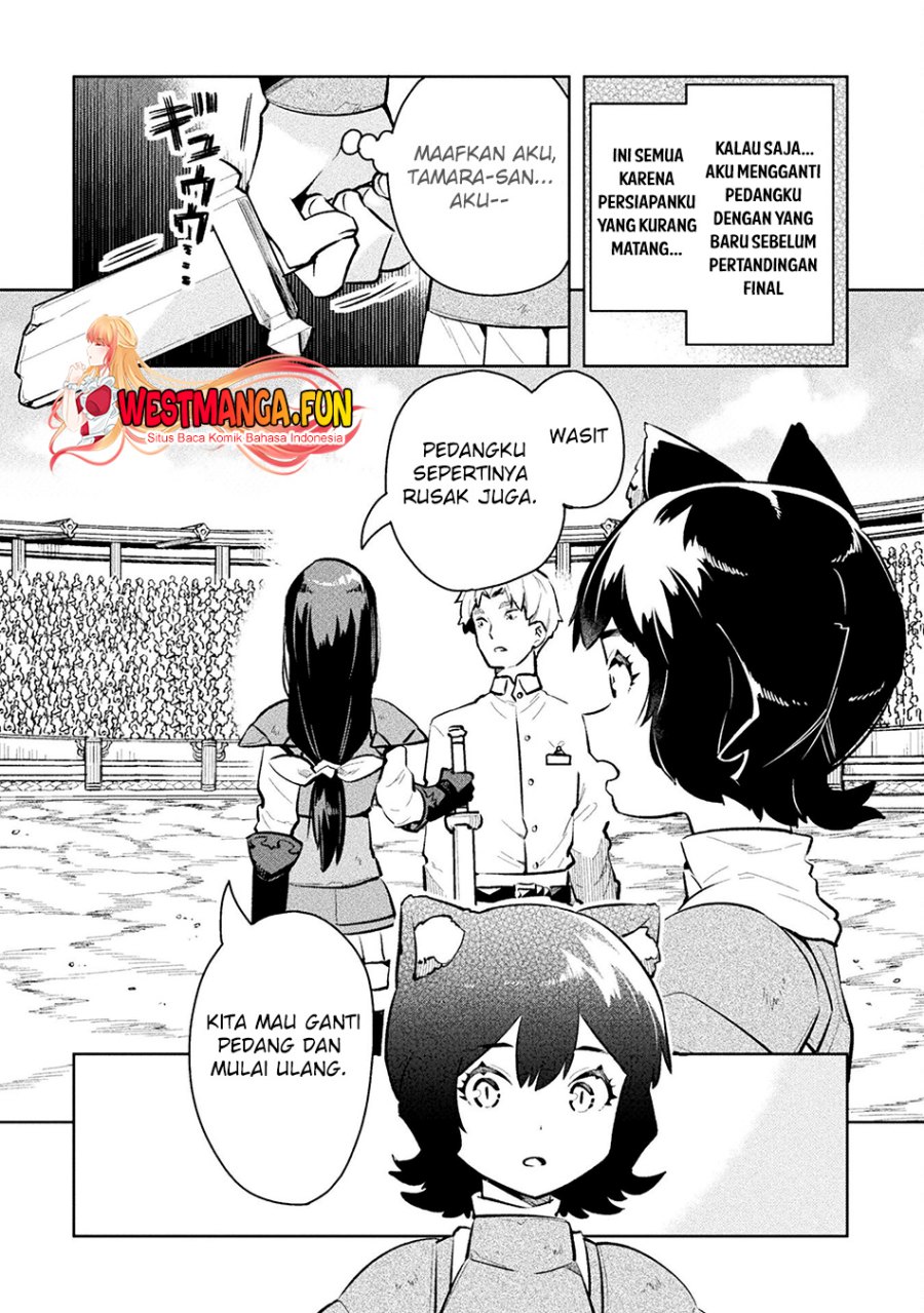 NEET dakedo Hello Work ni Ittara Isekai ni Tsuretekareta Chapter 52 Bahasa Indonesia