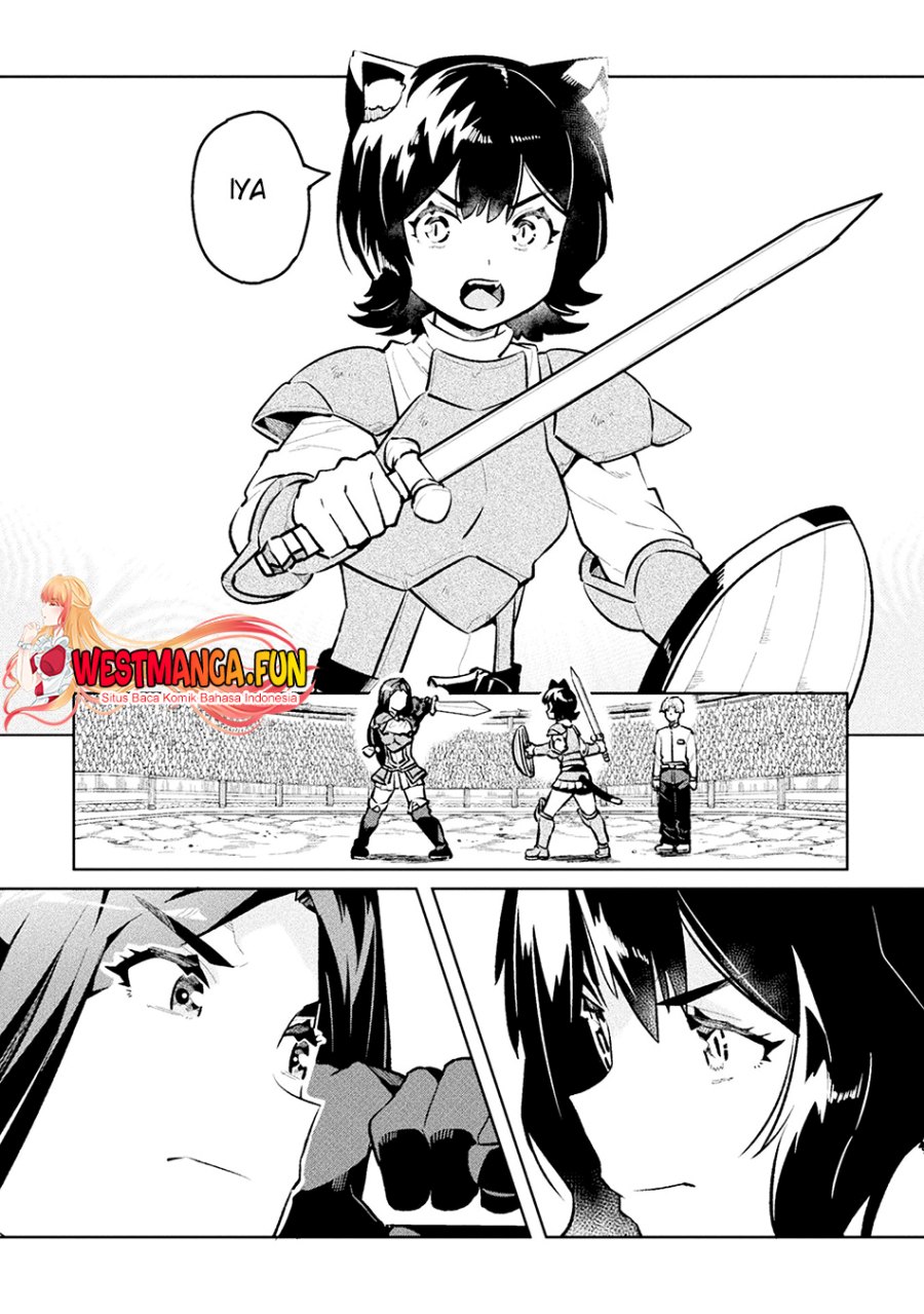 NEET dakedo Hello Work ni Ittara Isekai ni Tsuretekareta Chapter 52 Bahasa Indonesia