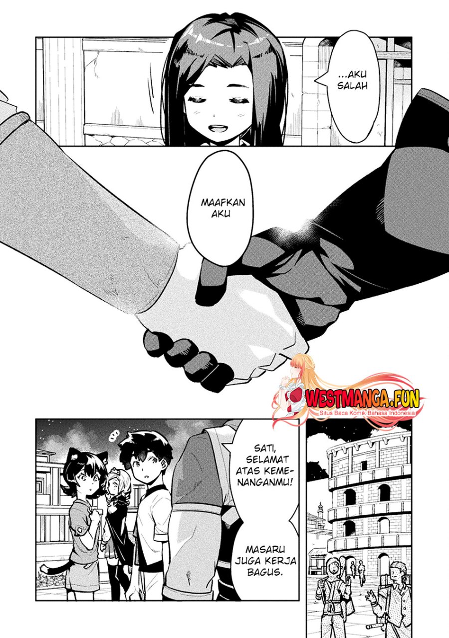 NEET dakedo Hello Work ni Ittara Isekai ni Tsuretekareta Chapter 52 Bahasa Indonesia