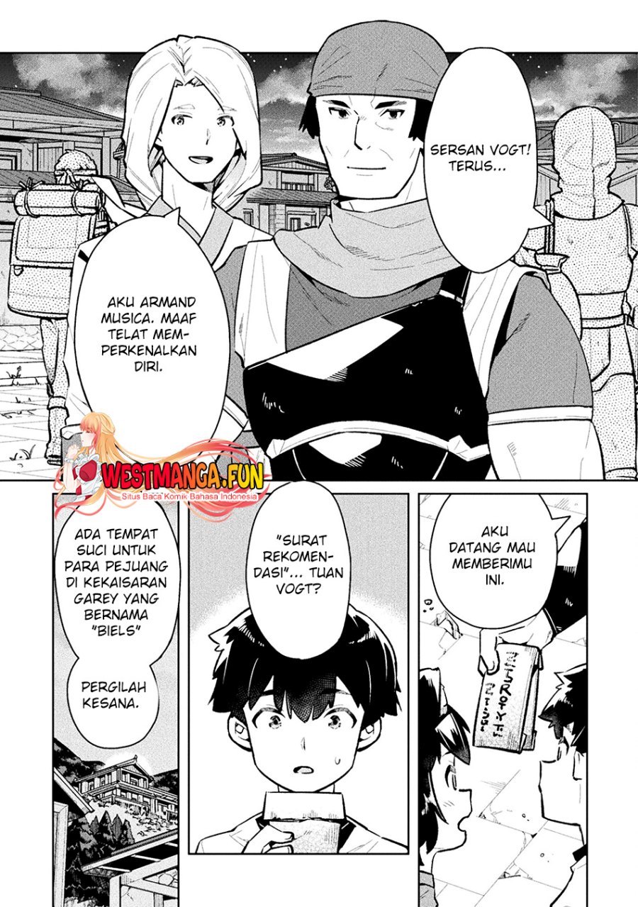 NEET dakedo Hello Work ni Ittara Isekai ni Tsuretekareta Chapter 52 Bahasa Indonesia