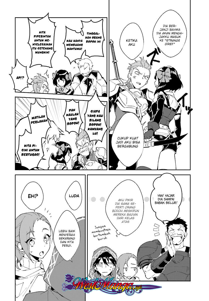 Nageki no Bourei wa Intai Shitai – Saijiyaku Hanta ni Yoru Saikiyou Patei Ikusei Jutsu Chapter 01.2 Bahasa Indonesia