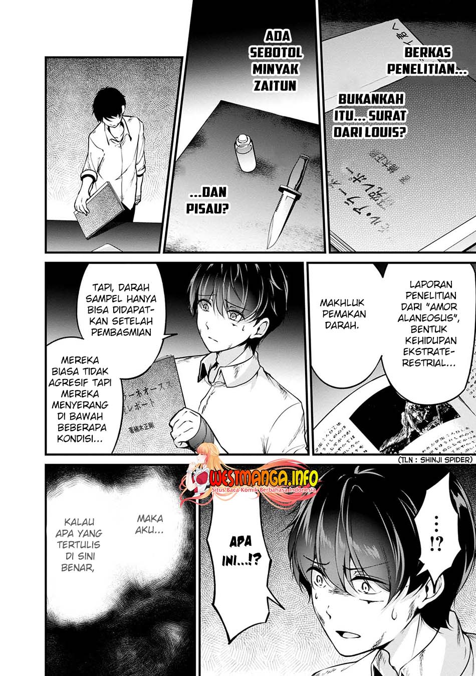 Namae no Nai Kaibutsu Chapter 45 Bahasa Indonesia