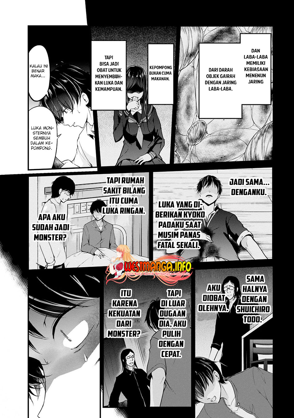 Namae no Nai Kaibutsu Chapter 45 Bahasa Indonesia