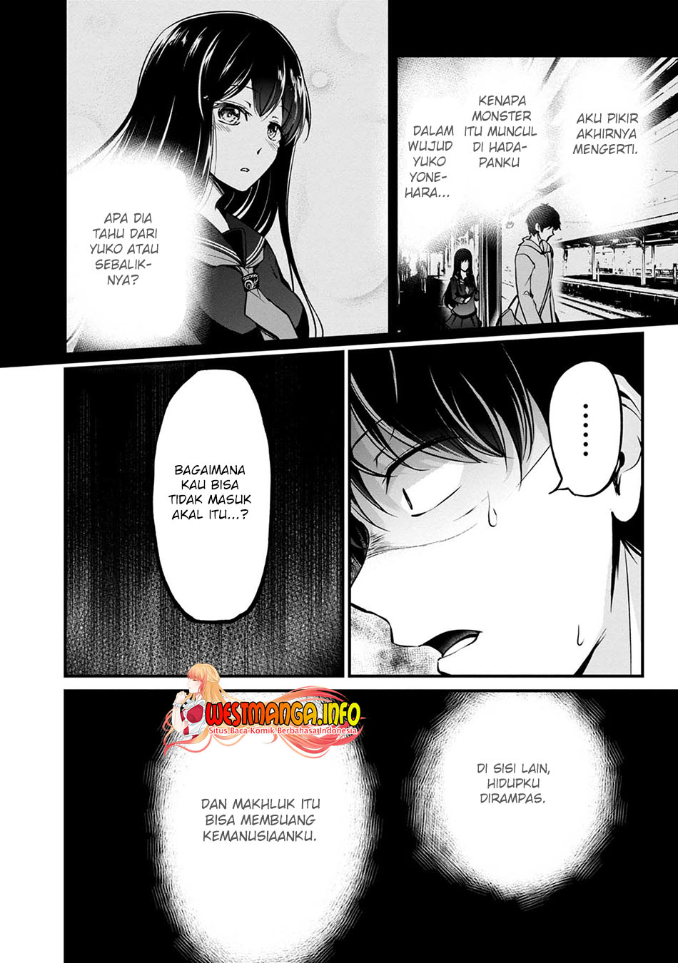 Namae no Nai Kaibutsu Chapter 45 Bahasa Indonesia