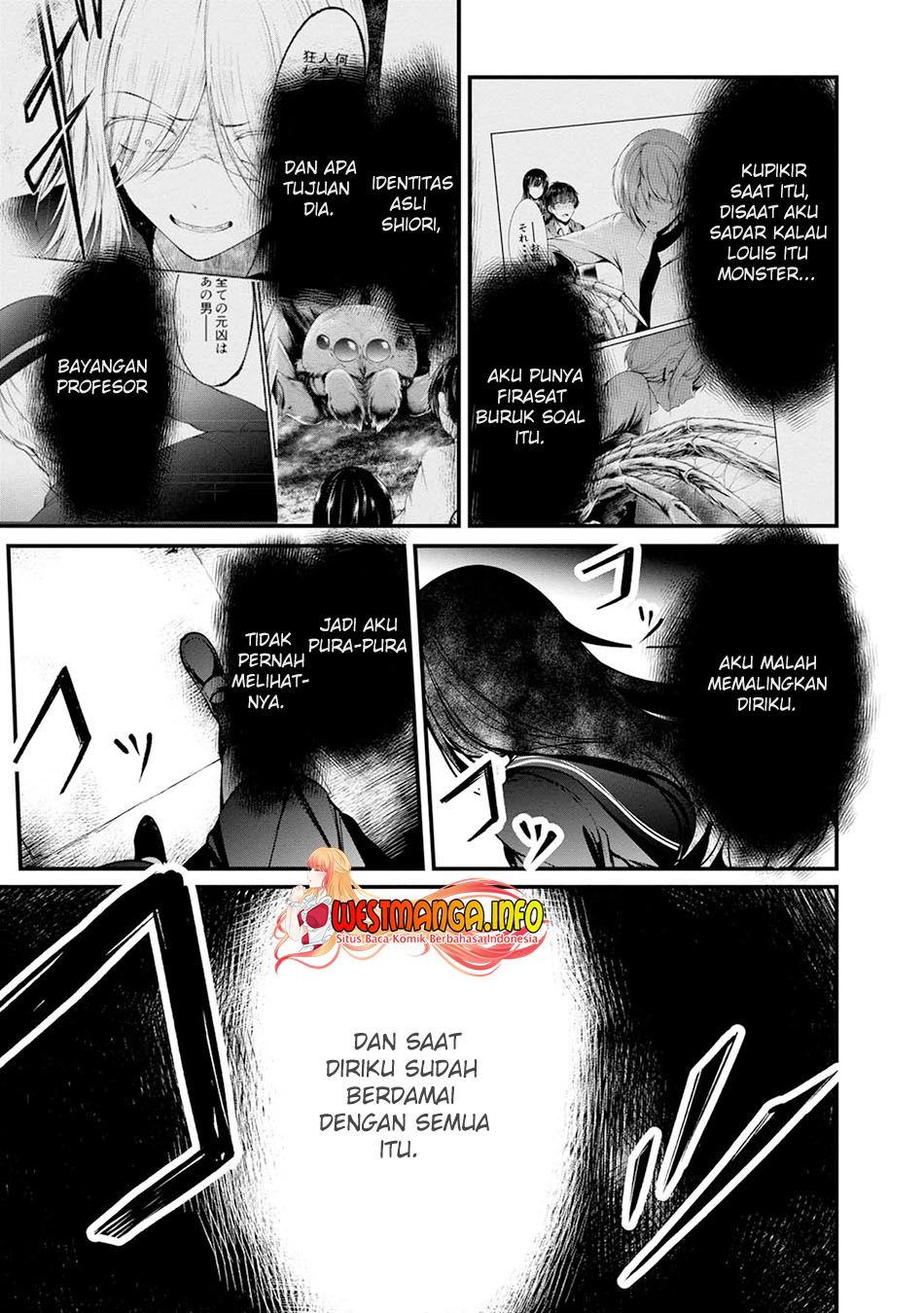 Namae no Nai Kaibutsu Chapter 45 Bahasa Indonesia