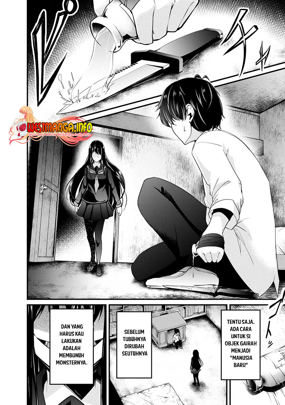 Namae no Nai Kaibutsu Chapter 45 Bahasa Indonesia