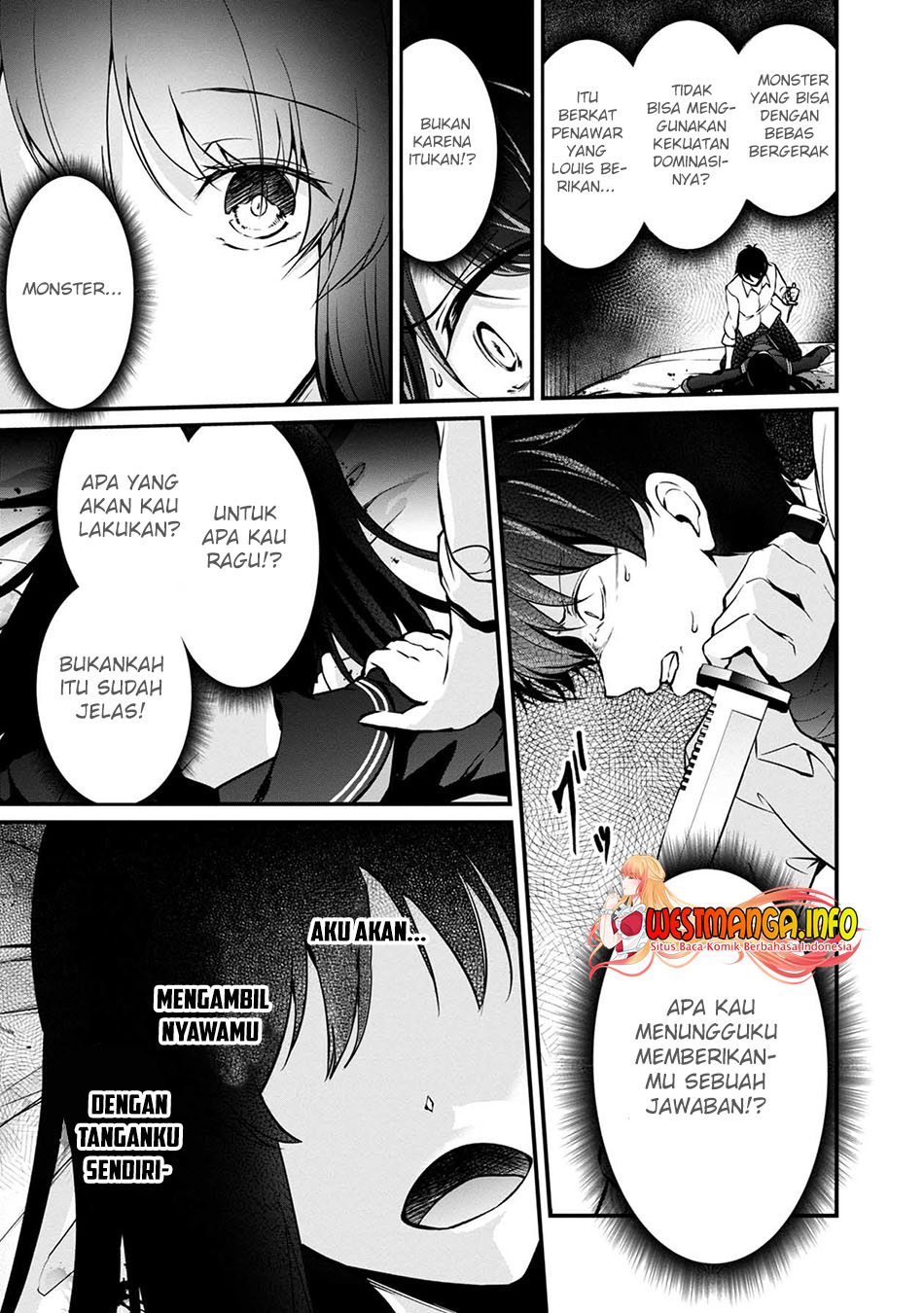 Namae no Nai Kaibutsu Chapter 45 Bahasa Indonesia