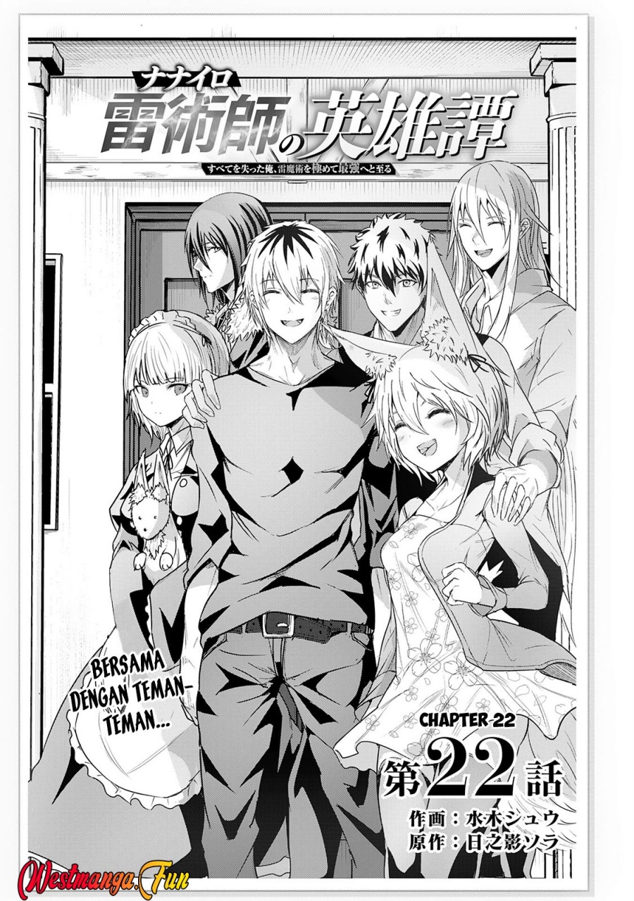 Nanairo Raijyutsushi no Eiyutan Chapter 22 Bahasa Indonesia