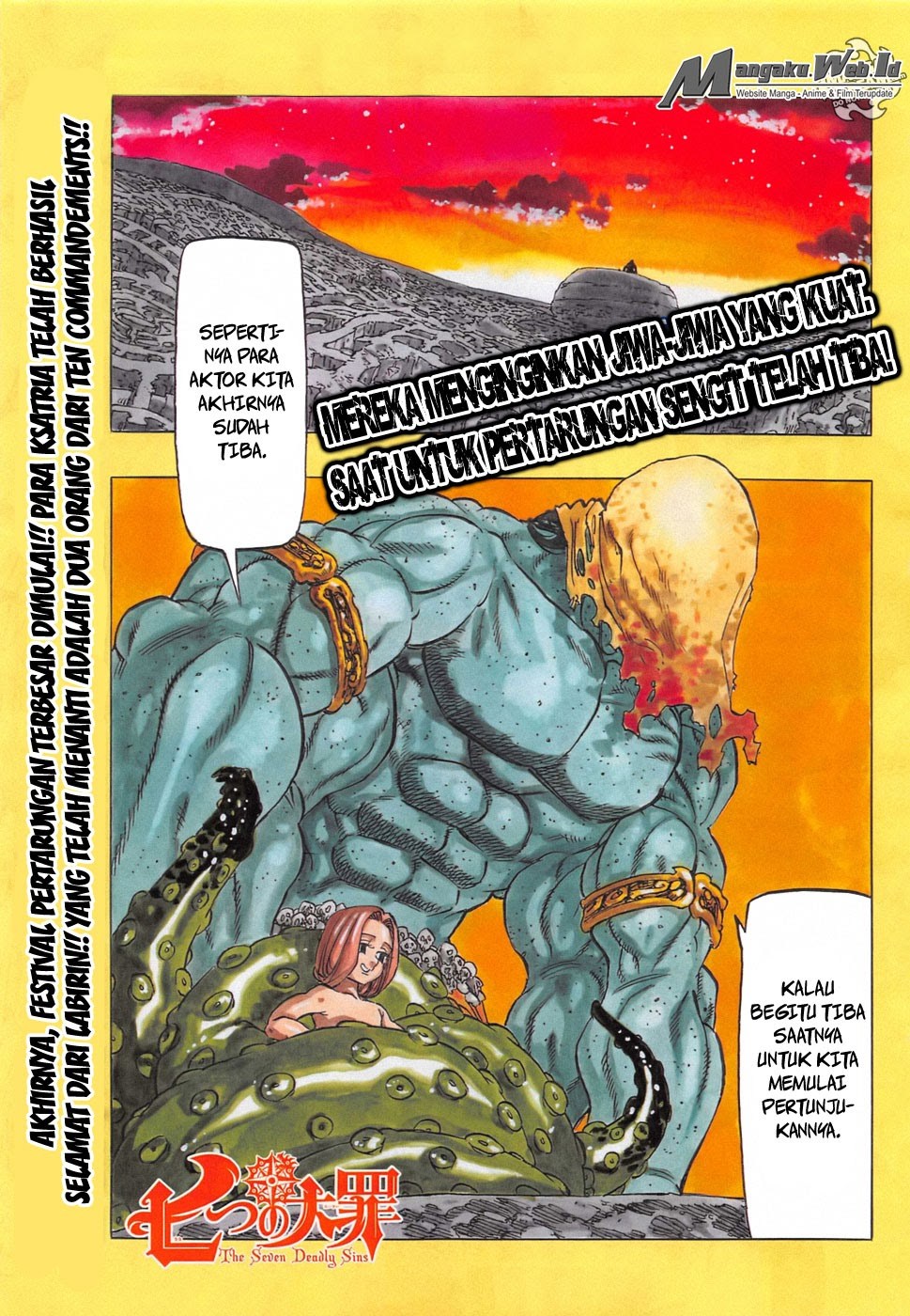 Nanatsu no Taizai Chapter 161