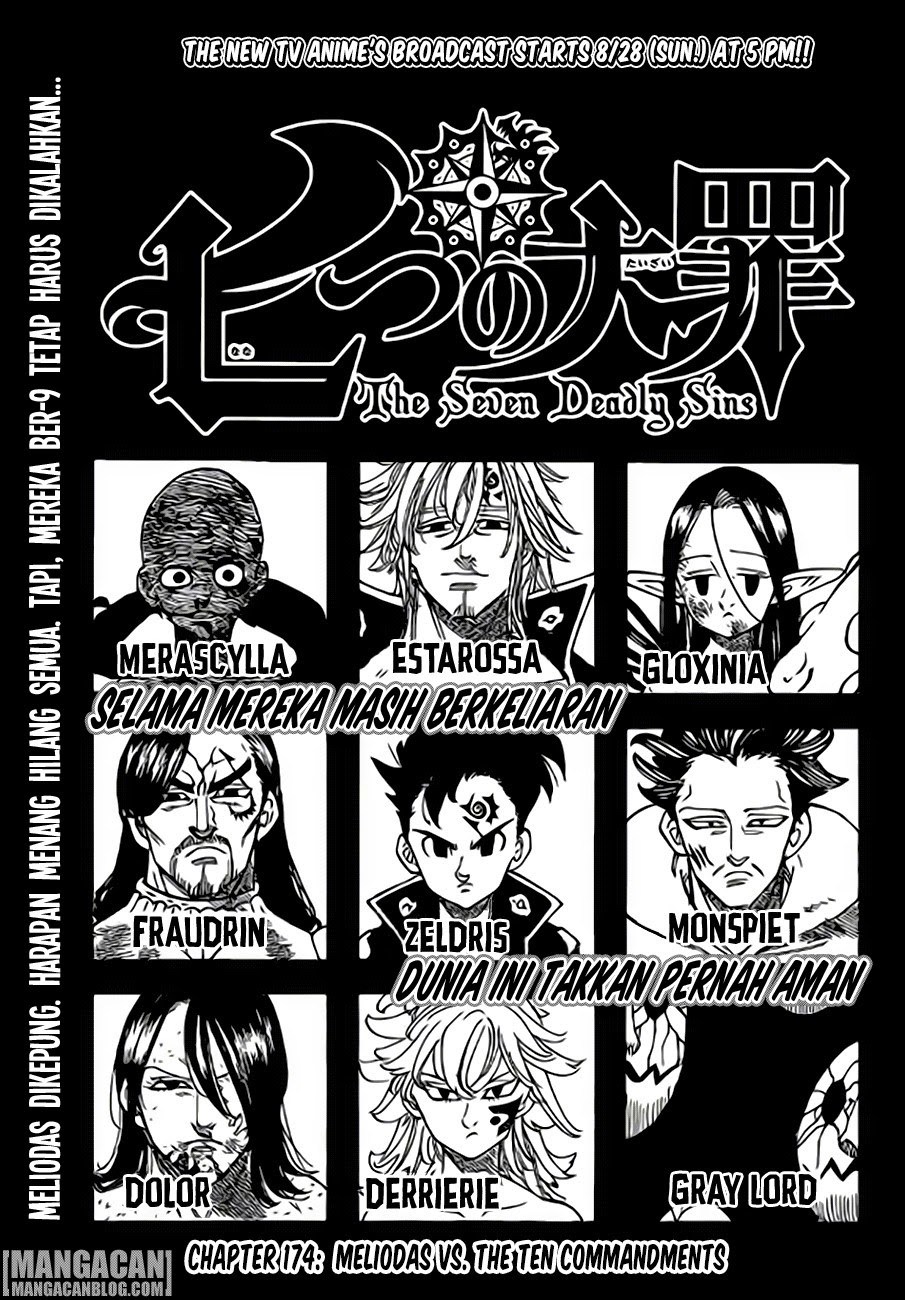 Nanatsu no Taizai Chapter 174