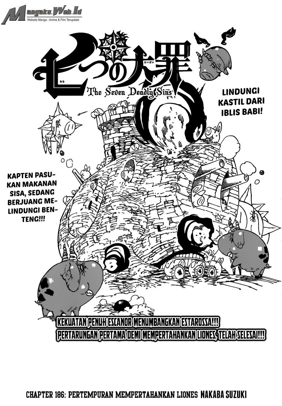 Nanatsu no Taizai Chapter 186
