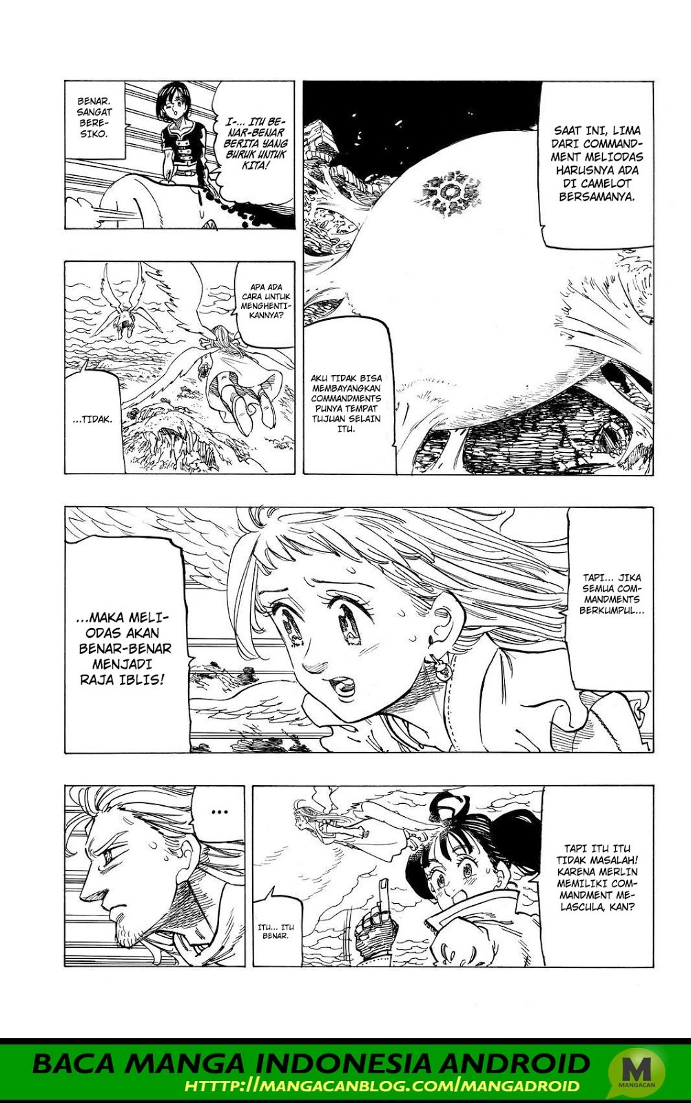 Nanatsu no Taizai Chapter 295 Bahasa Indonesia