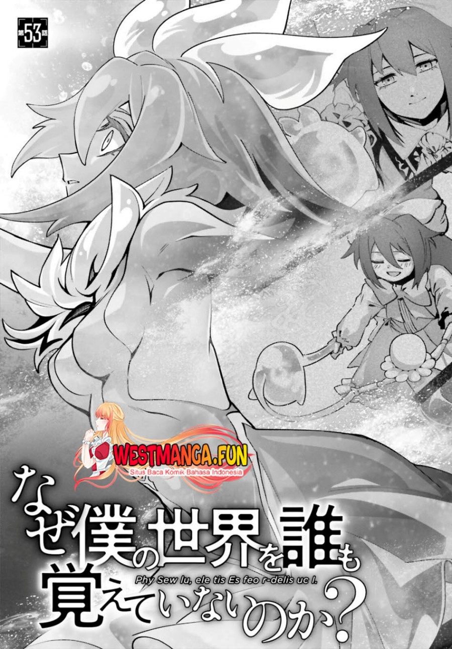 Naze Boku no Sekai wo Daremo Oboeteinai no ka? Chapter 53 Bahasa Indonesia