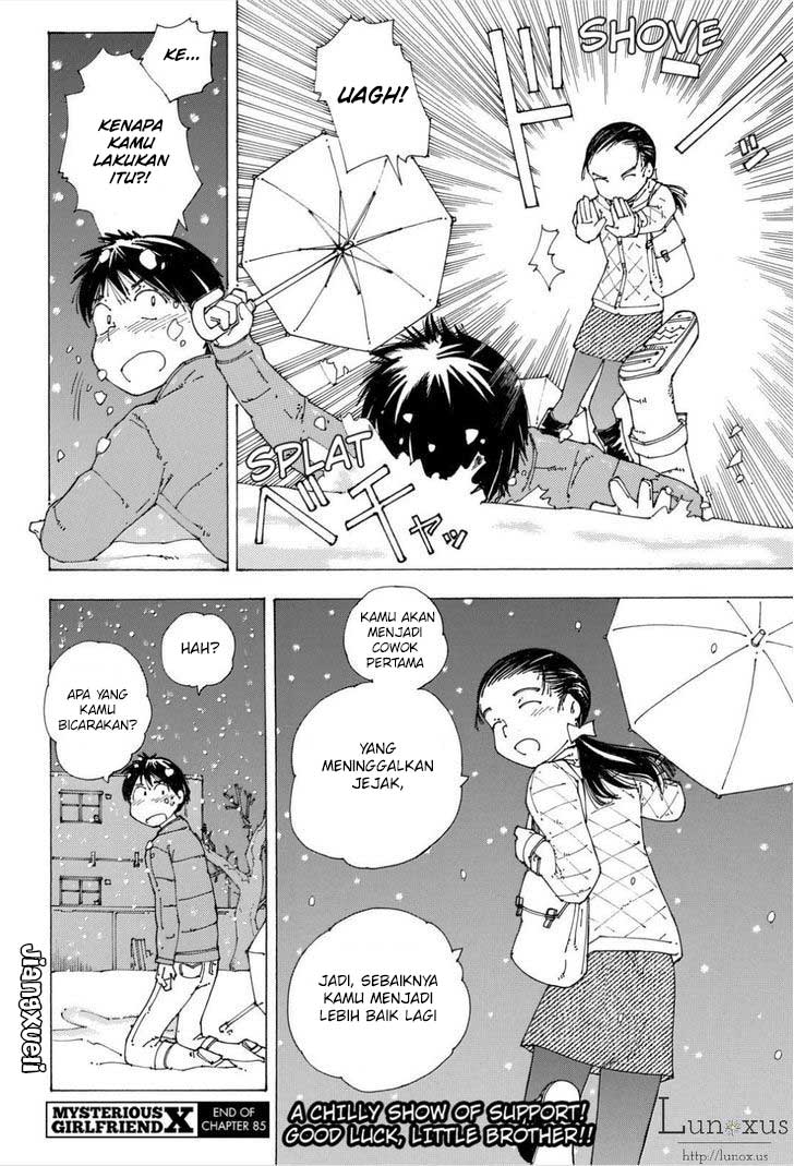 Nazo no Kanojo X chapter 85