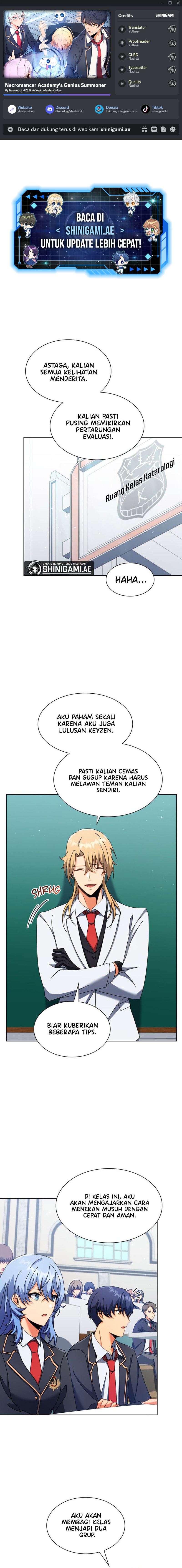 Necromancer Academy’s Genius Summoner Chapter 56 Bahasa Indonesia