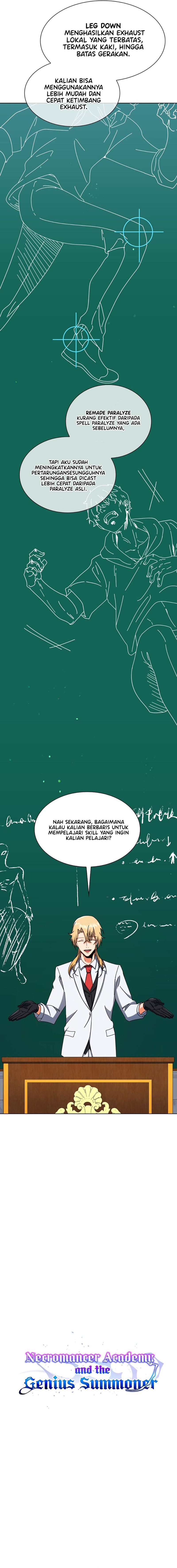 Necromancer Academy’s Genius Summoner Chapter 56 Bahasa Indonesia