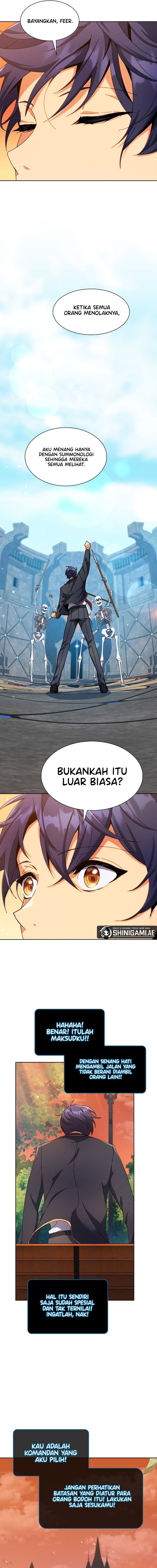 Necromancer Academy’s Genius Summoner Chapter 56 Bahasa Indonesia