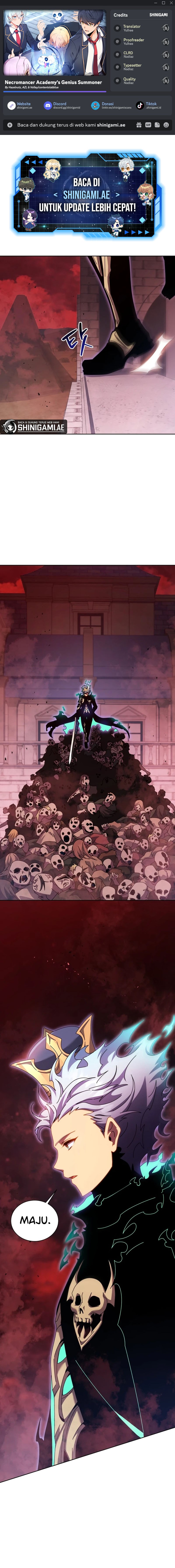 Necromancer Academy’s Genius Summoner Chapter 123 Bahasa Indonesia