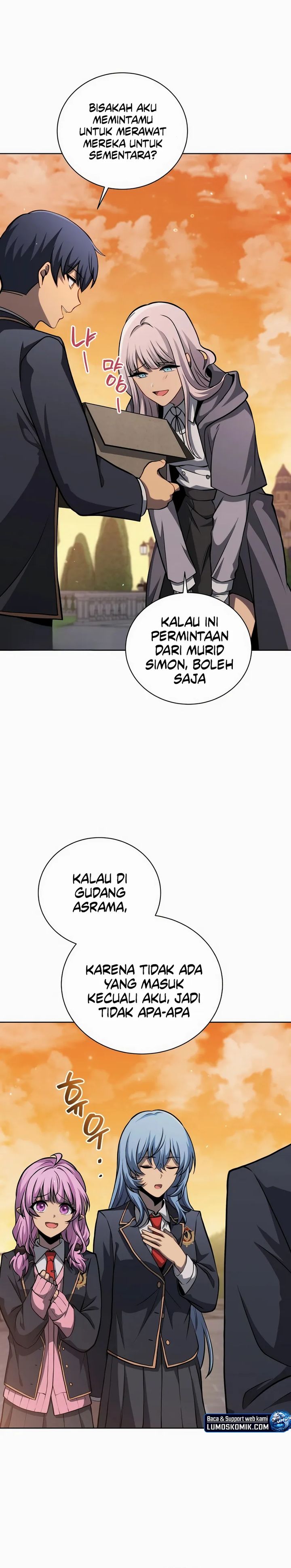 Necromancer Academy’s Genius Summoner Chapter 201 Bahasa Indonesia