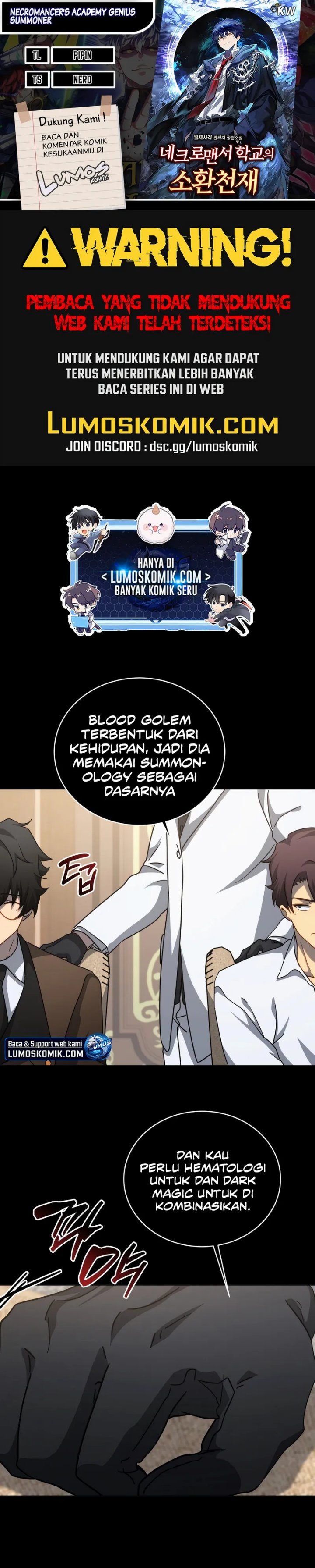 Necromancer Academy’s Genius Summoner chapter 209