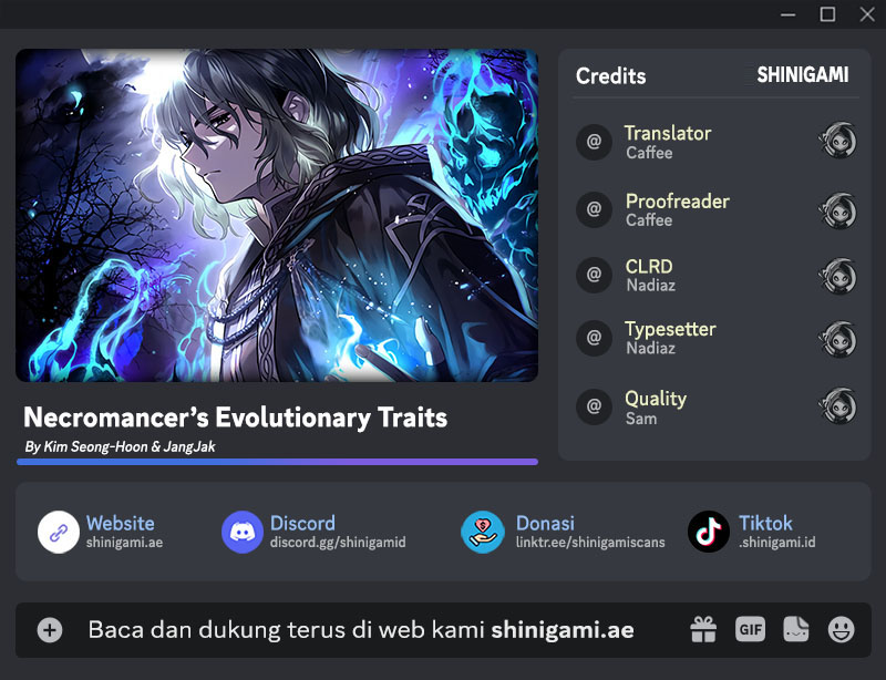 Necromancer’s Evolutionary Traits chapter 36