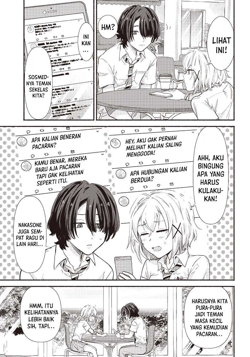 Nee, Mou Isso Tsukiacchau? Osananajimi No Bishoujo Ni Tanomarete, Camo Kareshi Hajimemashita chapter 7