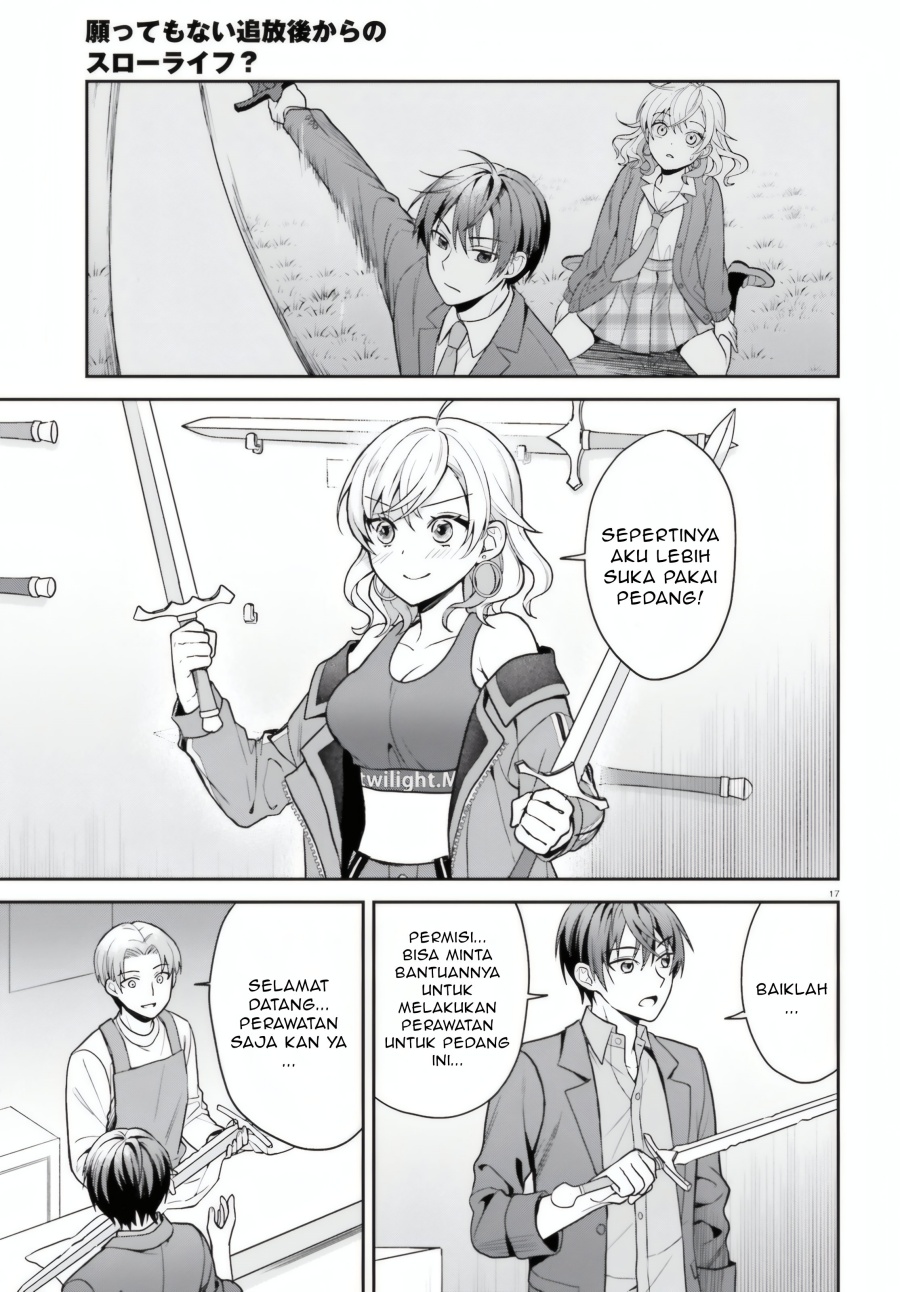 Negatte mo Nai Tsuihou Go kara no Slow Life? Intai Shita Hazu ga Nariyuki de Bishoujo Gal no Shishou ni Nattara Naze ka Mechakucha Natsukareta chapter 6